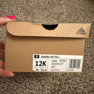Adidas Golettos VII FG J Soccer Cleats Box